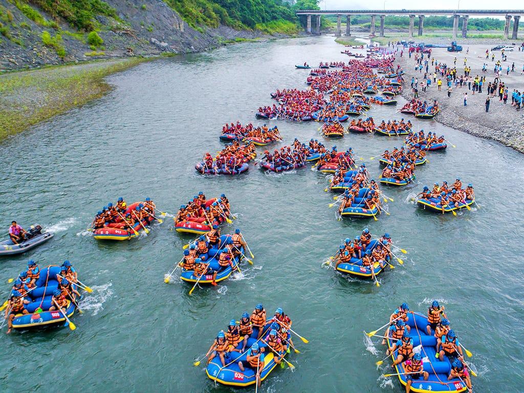 Xiuguluan River Rafting Triathlon