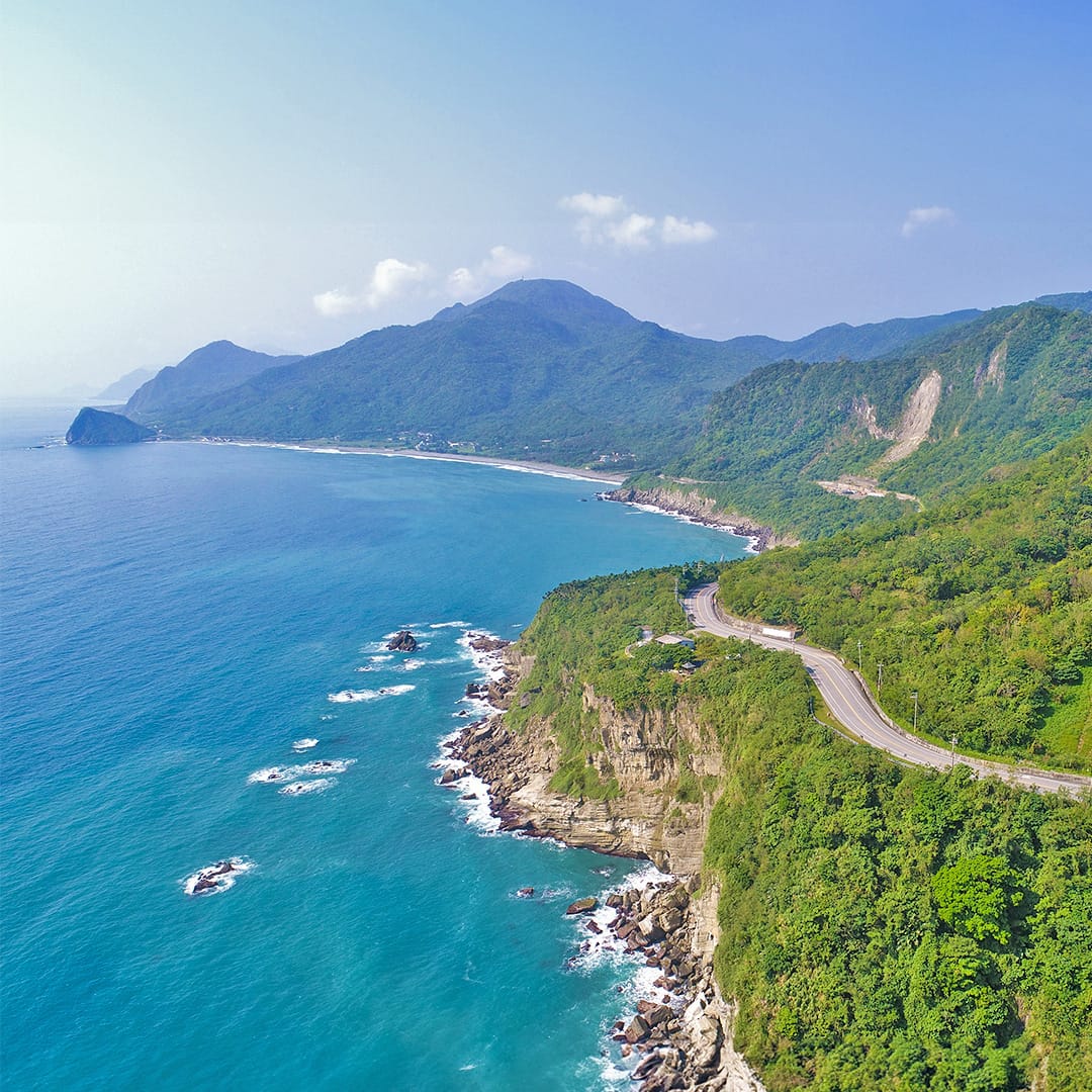 東海岸風景照